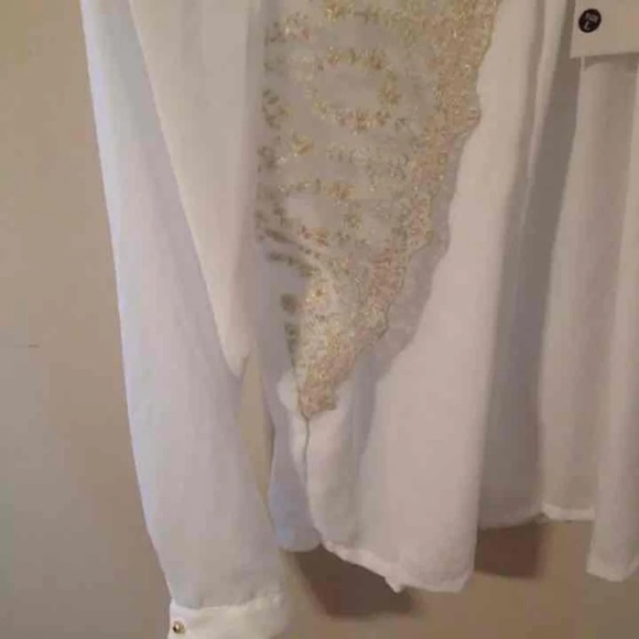 Face Face NWT Woman's Blouse Med - Picture 5 of 6